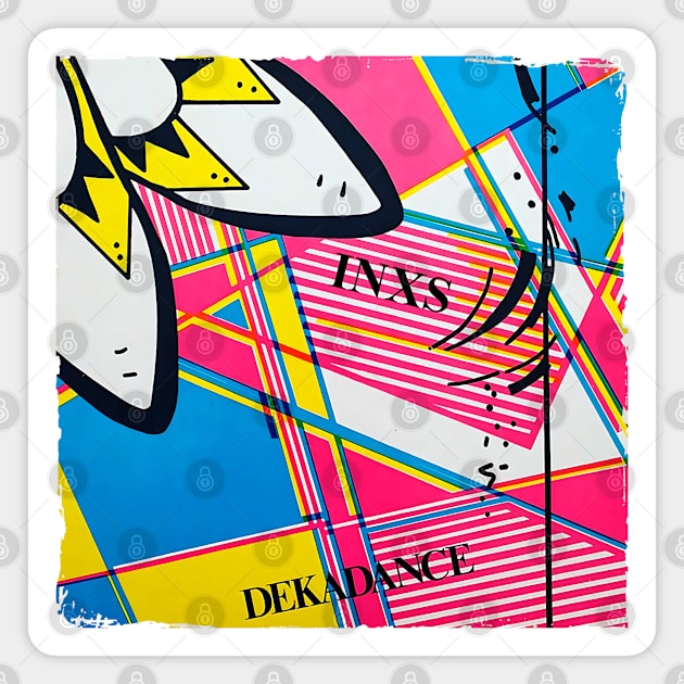 INXS Dekadance Magnet by Timeless Chaos